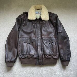 Men's Aeropostale Bomber Jacket...size 46" chest...'90s vintage..exceptional